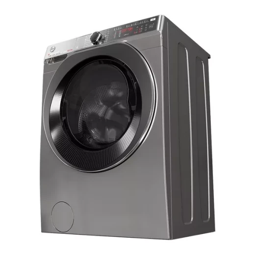 غسالة ومجفف هوفر Wash 600 – سعة 10 كجم – مزودة بالواي فاي – لون جرافيت – موديل H6DPB6106BCR8-80 – تصميم عملي يجمع بين الغسل والتجفيف بكفاءة عالية مع التحكم الذكي عن بُعد عبر التطبيق - هوفر - Image 3