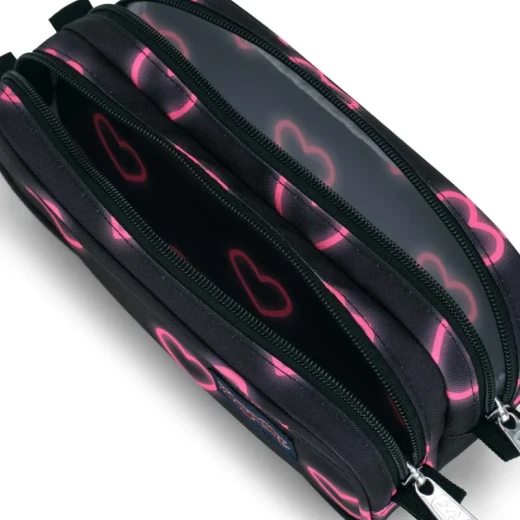 Lapicero Jansport Large Accessory Pouch Happy Hearts Black - JanSport - Image 3
