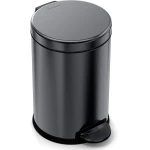 Simplehuman Steel Bin Rectangular w/liner pocket 55L WHITE - Simplehuman