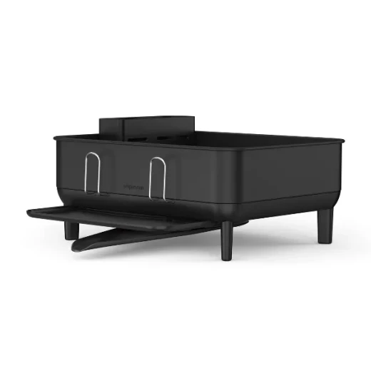 Simplehuman Steel Frame Dish Rack COMPACT Black - Simplehuman - Image 3