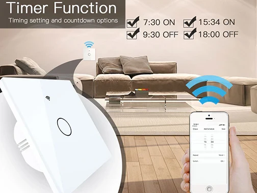 Moes WiFi  Way Smart Light Switch - MOES - Image 3