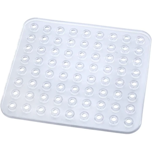 Wenko Sink Mat Kristall Angled Transparent