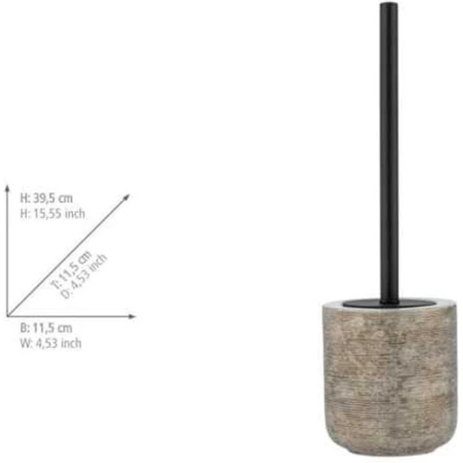 Wenko Toilet Brush Fedio  Gold - Wenko - Image 2