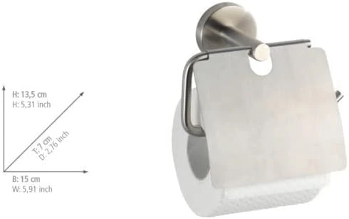 Wenko Toilet Paper Holder Bosio Matt - Wenko - Image 2
