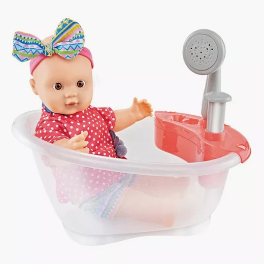Children's doll toy 12 inch cotton body vinyl figure water bath accessories - Image 2