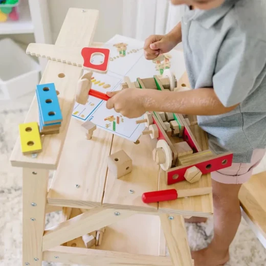 Melissa & Doug - Wooden Project Workbench - Melissa &amp; Doug - Image 3