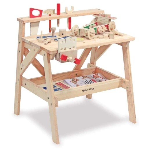 Melissa & Doug - Wooden Project Workbench Melissa & Doug - Wooden Project Workbench