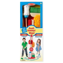 Melissa & Doug Let's Play House! Dust, Sweep & Mop