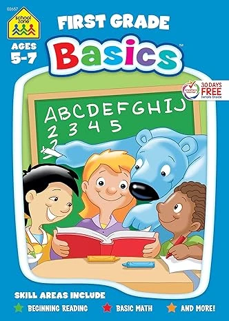 أساسيات الصف الأول للأعمار من 5 إلى 7 سنوات أساسيات الصف الأول للأعمار من 5 إلى 7 سنوات