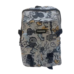 Fashion bag with modern design and graphics