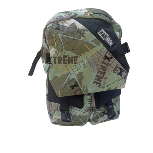 Fashion bag with modern design and graphics