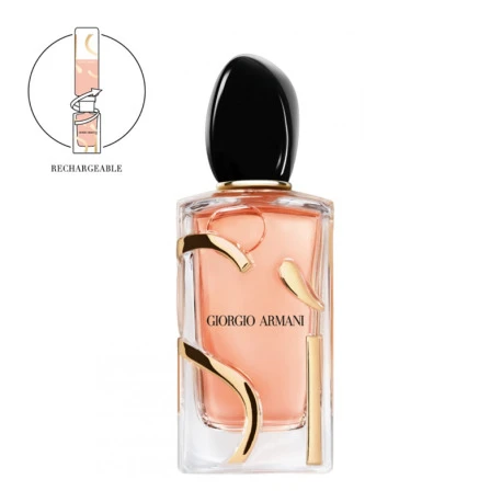 Giorgio Armani Si Intense Eau de Parfum 50ml Women's Floral Fragrance Long Lasting Scent Refillable - Giorgio Armani - Image 4