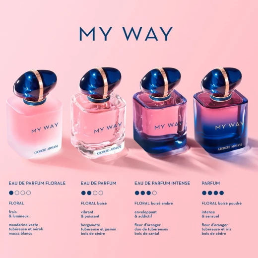 Giorgio Armani My Way EDP 90 ml Women's Floral Perfume Jasmine Vanilla Long Lasting Fragrance - Giorgio Armani - Image 2