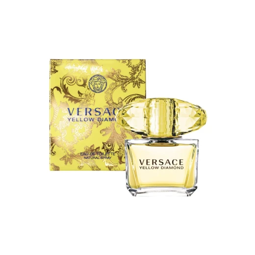عطر فيرساتشي يلو دايموند للنساء 50 مل: عطر زهري مشع مع برغموت وشراب الكمثرى