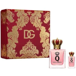 دولتشي اند غابانا كيو ماء عطر للنساء مجموعة صغيرة 50 مل هدية عطر زهري