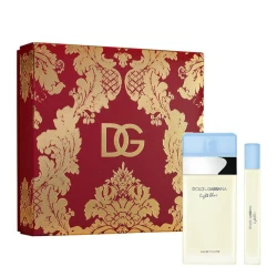 Dolce & Gabbana Light Blue Gift Set for Women Refreshing Fragrance 100ml Travel Size