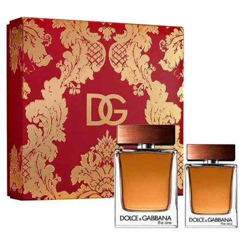 Dolce & Gabbana The One Eau de Toilette Gift Set for Men Luxury Fragrance 100ml 50ml Perfume - Dolce &amp; Gabbana