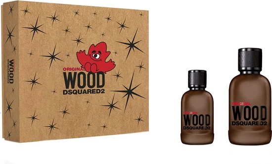 Dsquared2 Original Wood Men's Gift Set Eau de Parfum 100ml and 30ml Fragrance - Dsquared2