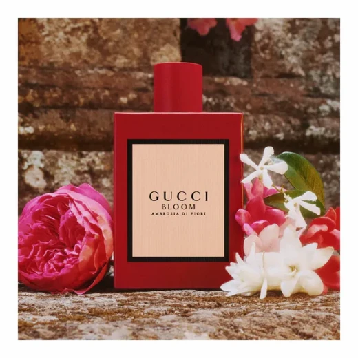 غوتشي بلوم أمبروسيا دي فيوري 100 مل عطر زهري للنساء مجموعة هدايا عطر فاخرة - جوتشي - Image 3