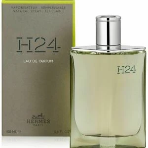 هيرمس اتش 24 ماء عطر للرجال 100 مل مجموعة هدايا عطر منعش قابل لإعادة التعبئة - هيرميس