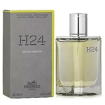 عطر هيرمس اتش 24 للرجال او دي بارفان 50 مل عطر قابل لإعادة التعبئة مع البرغموت وزنبق الوادي ونوتات البرتقال عطر راقي - هيرميس
