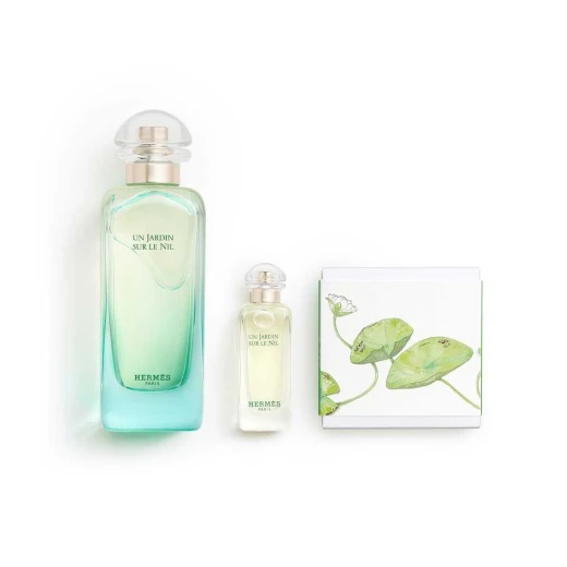 HERMES UN JARDIN SUR LE NIL EDT SET 100ML+7.5ML+SOAP50G FEH2 - Hermes - Image 2