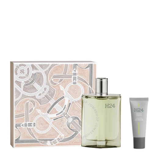 Hermes H24 Herbes Eau de Parfum Set for Men Luxury Grooming Gift Hydrating Moisturizer 100ml Hermes H24 Herbes Eau de Parfum Set for Men Luxury Grooming Gift Hydrating Moisturizer 100ml