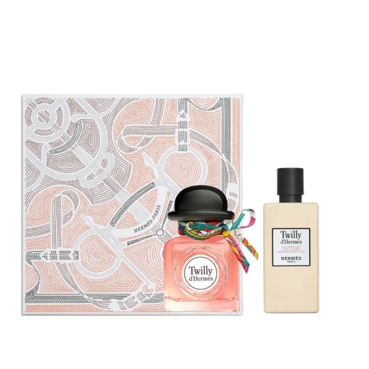 مجموعة هدايا عطر هيرمس تويلي ديرمس للنساء مع لوشن الجسم 85 مل عطر معطر مجموعة هدايا عطر هيرمس تويلي ديرمس للنساء مع لوشن الجسم 85 مل عطر معطر