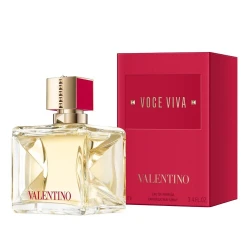 فالنتينو فويس فيفا ماء عطر 100 مل للنساء عطر زهري خشبي مسكي للاستخدام ليلا ونهارا