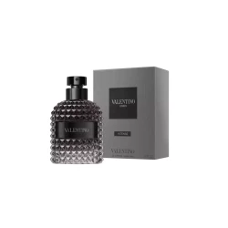 فالنتينو أومو إنتنس أو دو بارفان 100 مل للرجال | عطر السوسن والجلد الآسر | رائحة تدوم طويلاً