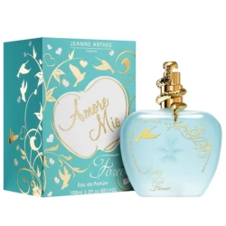 عطر جيني آرثيس آمور ميو فور ايفر للنساء او دي بارفان 100 مل برائحة الأزهار والفواكه الرومانسية