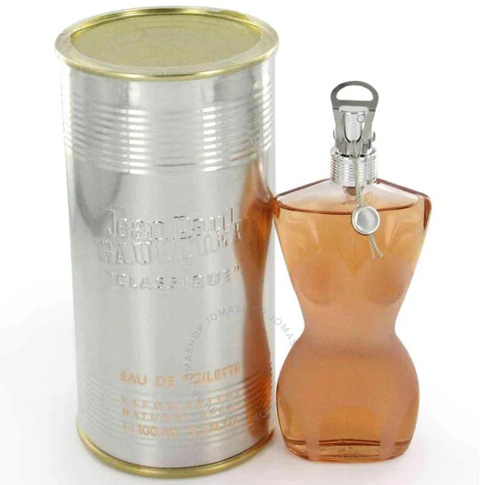 عطر جان بول غوتييه كلاسيك او دي تواليت 100 مل للنساء مجموعة هدايا عطور زهرية - Jean paul gaultier