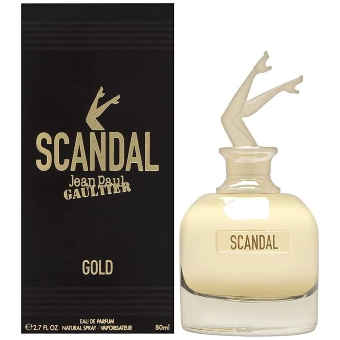 عطر جان بول غوتييه سكاندال جولد للنساء، 80 مل، عطر فاخر بزعفران وعسل - Jean paul gaultier