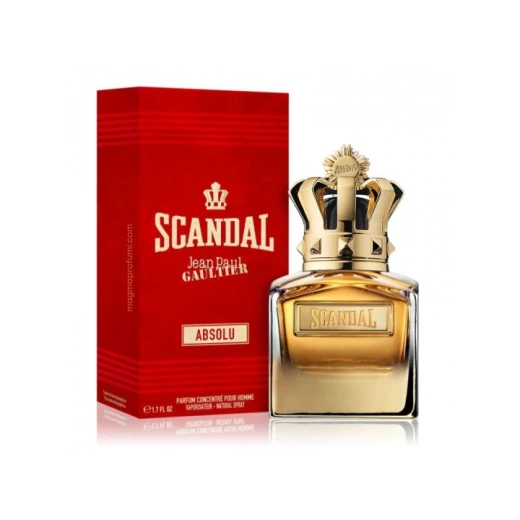 Jean Paul Gaultier Scandal Absolu Parfum for Men 50ml Intense Eau de Parfum Seductive Fragrance Jean Paul Gaultier Scandal Absolu Parfum for Men 50ml Intense Eau de Parfum Seductive Fragrance