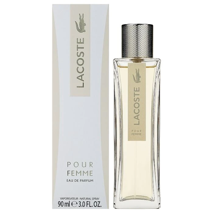Lacoste Pour Femme Eau de Parfum 90ml Women's Fragrance Long Lasting Floral Fruity Perfume - Lacoste