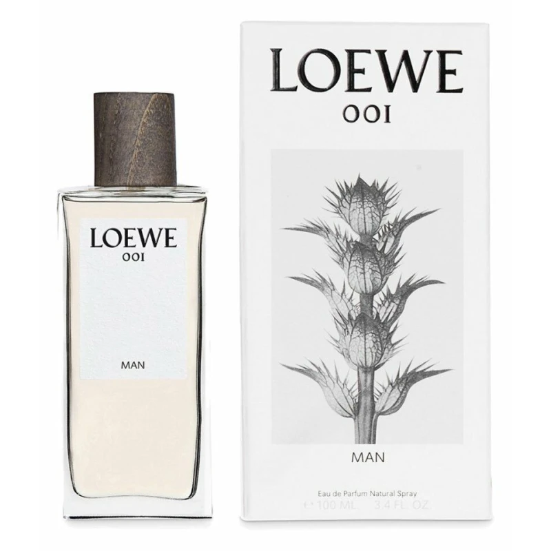 لووي 001 مان عطر أو دو بارفان 100 مل بخاخ: عطر رجالي عطري بالبرغموت والهيل - Loewe