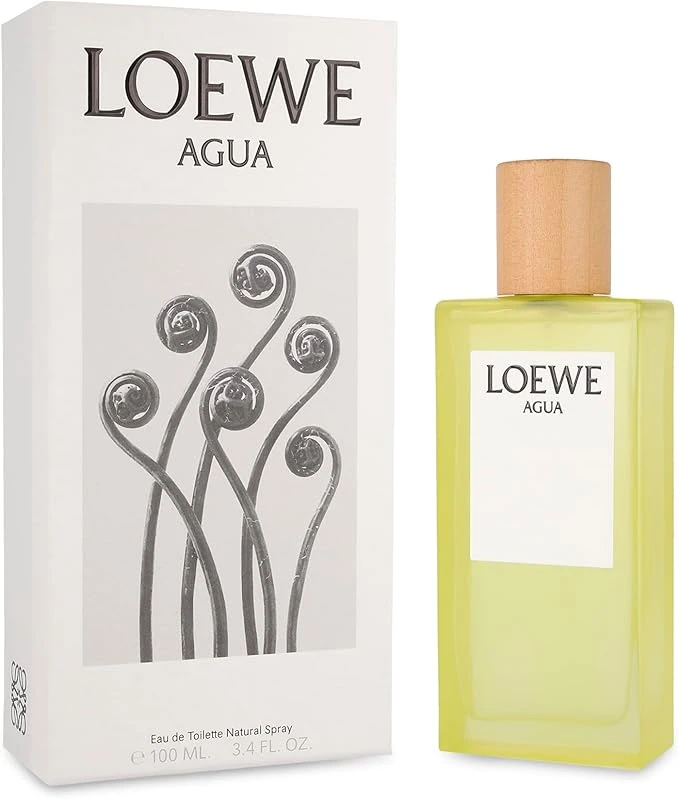 لووي أغوا أو دي تواليت 100 مل عطر حمضيات خشبي للرجال والنساء بخاخ منعش - Loewe