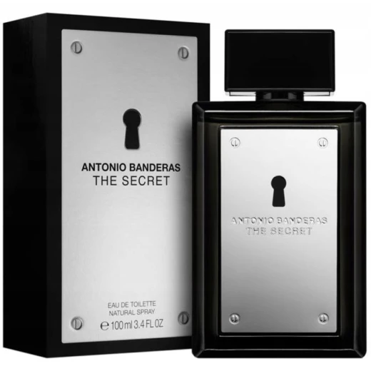 أنتونيو بانديراس ذا سيكريت أو دي تواليت 100 مل للرجال عطر يدوم طويلاً أنتونيو بانديراس ذا سيكريت أو دي تواليت 100 مل للرجال عطر يدوم طويلاً