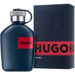 هوجو بوس هوجو جينز ماء تواليت للرجال 125 مل عطر حمضيات منعش مع توت العرعر والنعناع