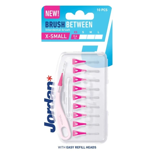 Jordan Clinic Brush Between Extra Small - 10 pieces Jordan Clinic Brush Between Extra Small - 10 pieces