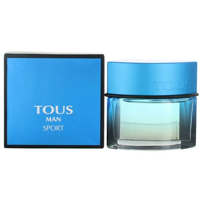 Tous Man Sport Eau de Toilette 50ml Cologne for Men Refreshing Citrus Ginger Fragrance Daily Wear - Tous