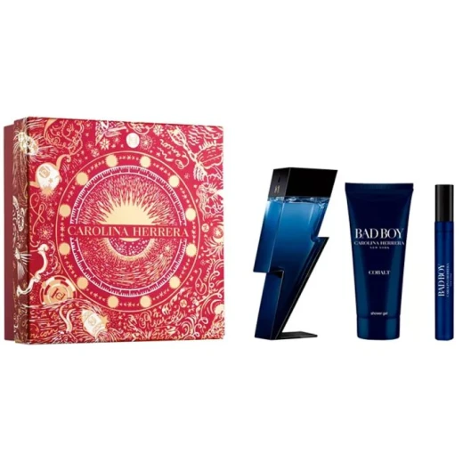 مجموعة هدايا باد بوي كوبالت عطر 100 مل + عطر 10 مل + جل استحمام 100 مل للرجال من كارولينا هيريرا مجموعة هدايا باد بوي كوبالت عطر 100 مل + عطر 10 مل + جل استحمام 100 مل للرجال من كارولينا هيريرا