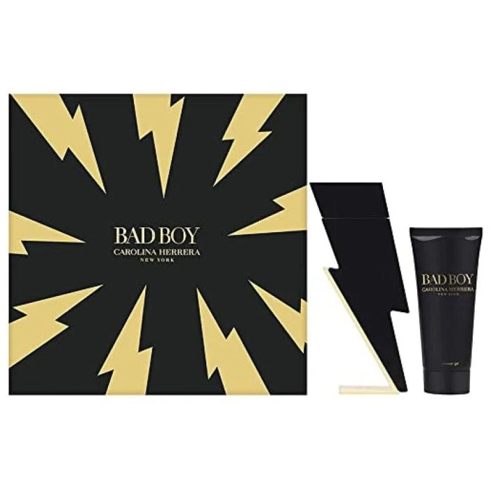 Carolina Herrera Bad Boy Gift Set for Men Captivating Fragrance & Shower Gel 100ML Luxury Gift - Carolina Herrera