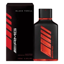 Mercedes Benz AMG Black Eau de Parfum for Men 100ml Intense Leather Fragrance