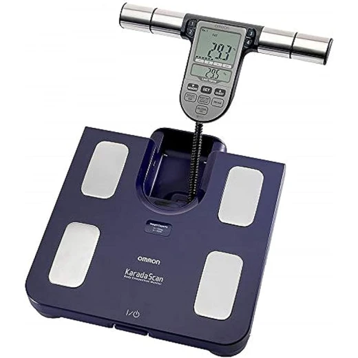 Omron BF511 Family Body Composition Monitor - Navy - Omron - Image 2