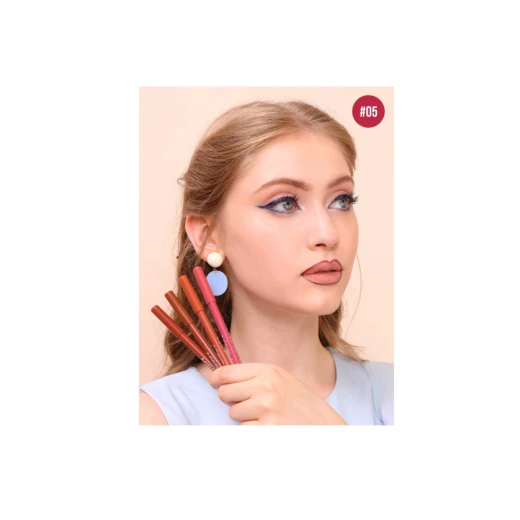 Misslyn Matte Lip Liner Pencil Waterproof Long Lasting Lip Makeup for Precise Definition and Full Lips - Misslyn - Image 4