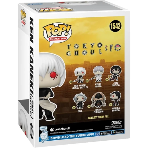Pop! Animation: Tokyo Ghoul - Ken Kaneki (Final Battle) - Funko - Image 2
