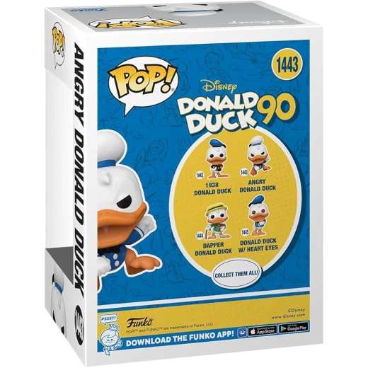 Pop! Disney: Donald Duck 90th - Donald Duck (Angry) - Funko - Image 3