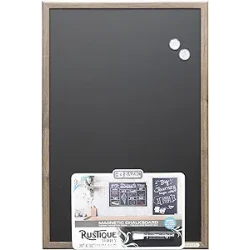 Bazic 20" X 30" Rustique Wood Frame Magn