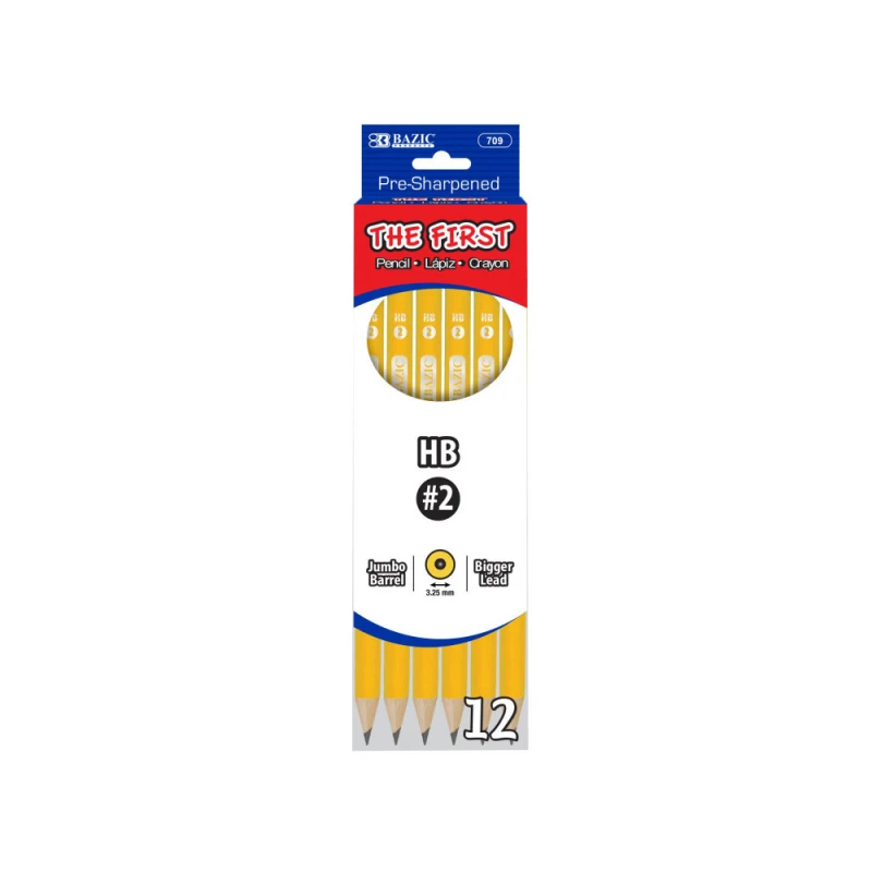 Bazic #2 The First Jumbo Premium Yellow - Bazic